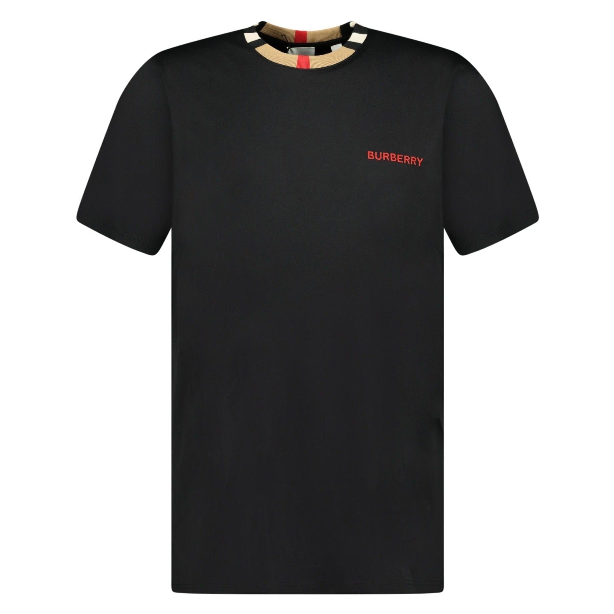 Burberry 'Jayson' Check T-Shirt Black