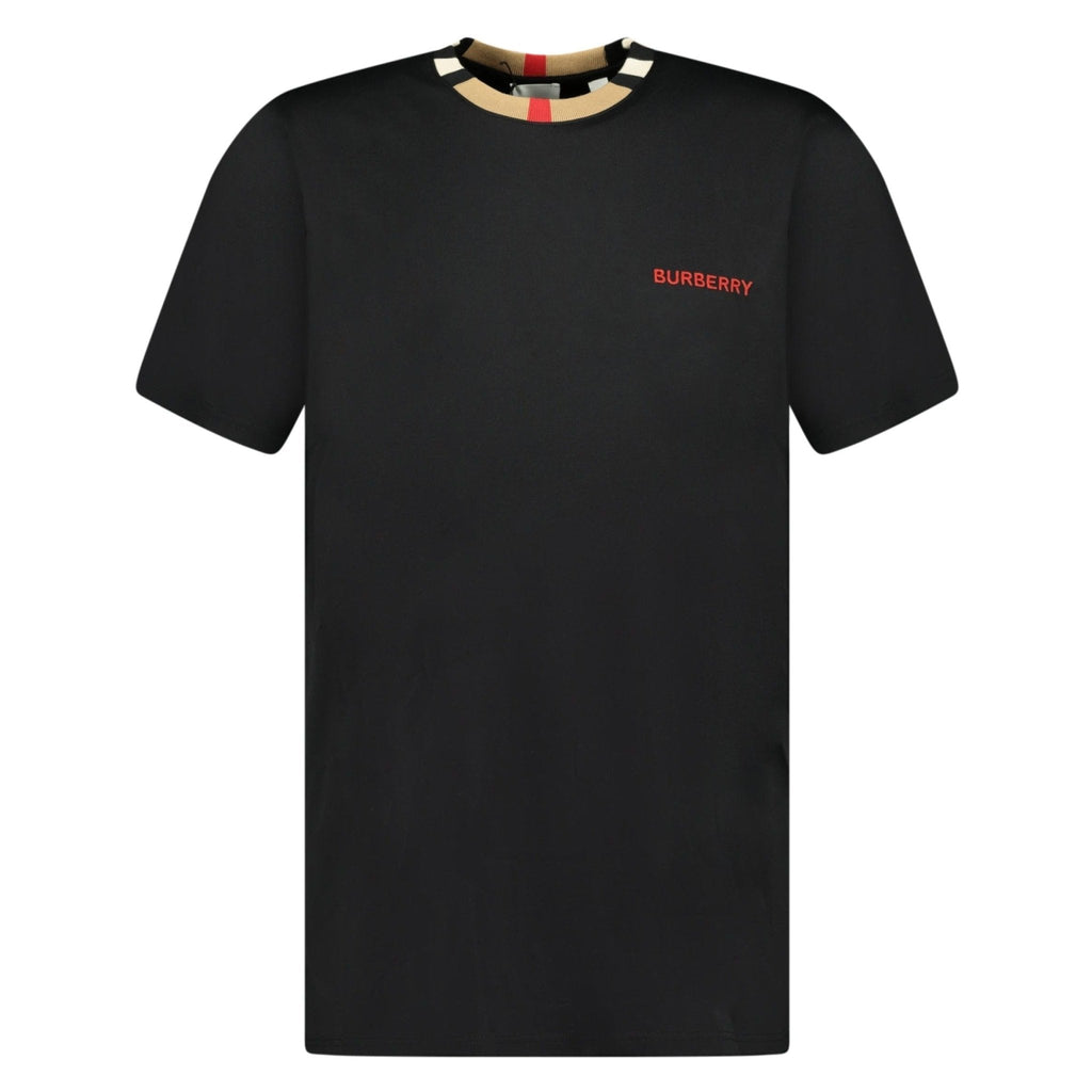 Burberry 'Jayson' Check T-Shirt Black - Boinclo ltd - Outlet Sale Under Retail