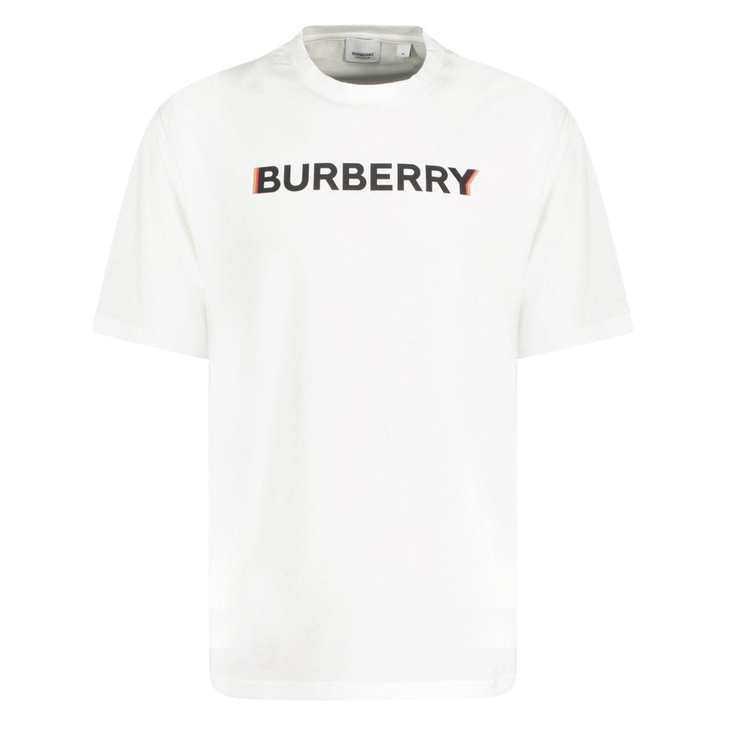 Burberry Logo Print T-Shirt White - Boinclo ltd - Outlet Sale Under Retail