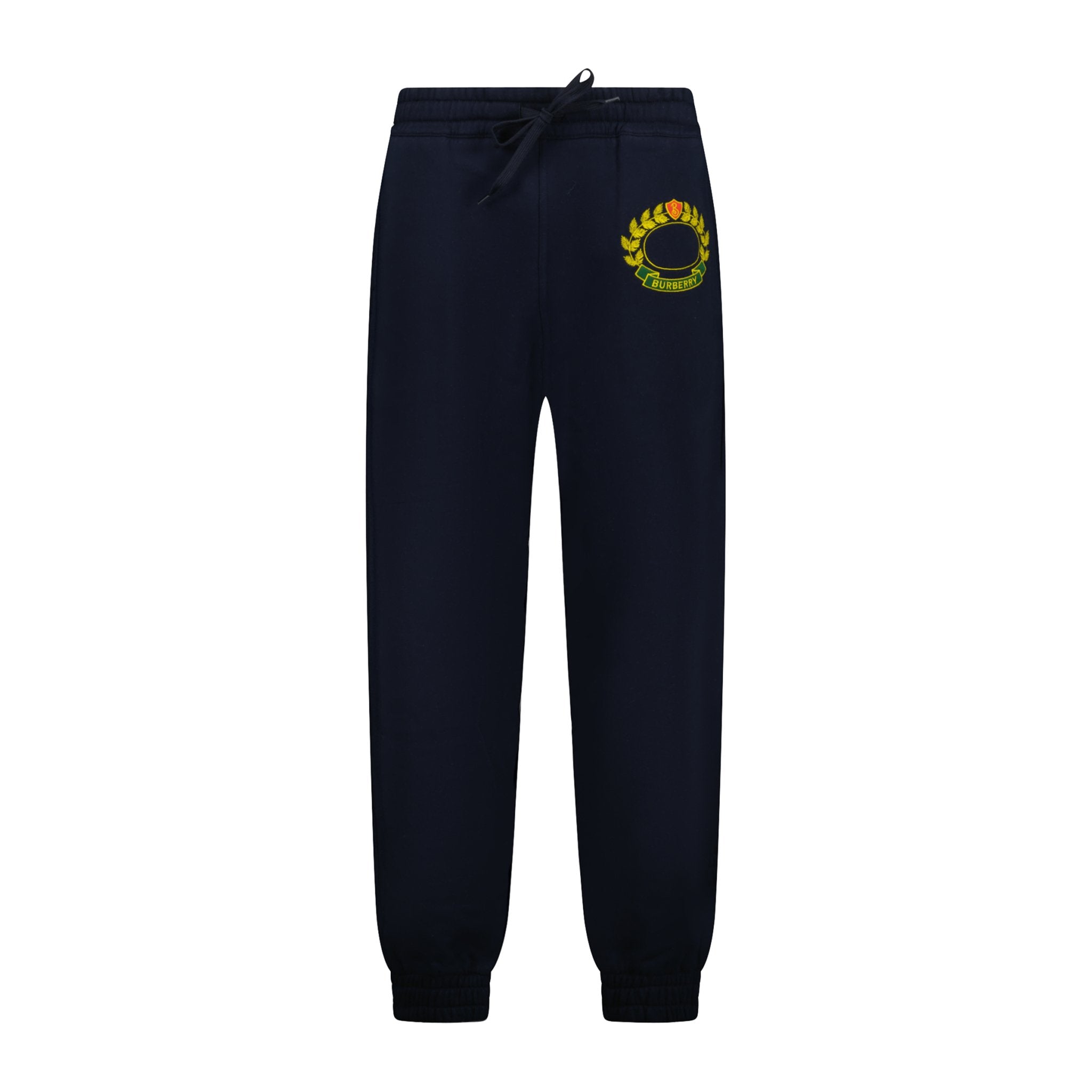 Burberry 'Oxted' Logo Cuffed Navy Sweat Pants