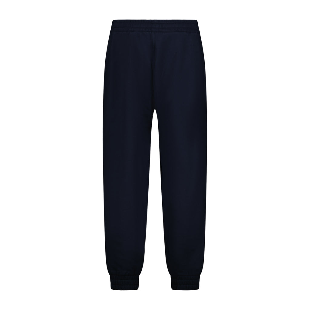 Burberry 'Oxted' Logo Cuffed Navy Sweat Pants - Boinclo ltd - Outlet Sale Under Retail
