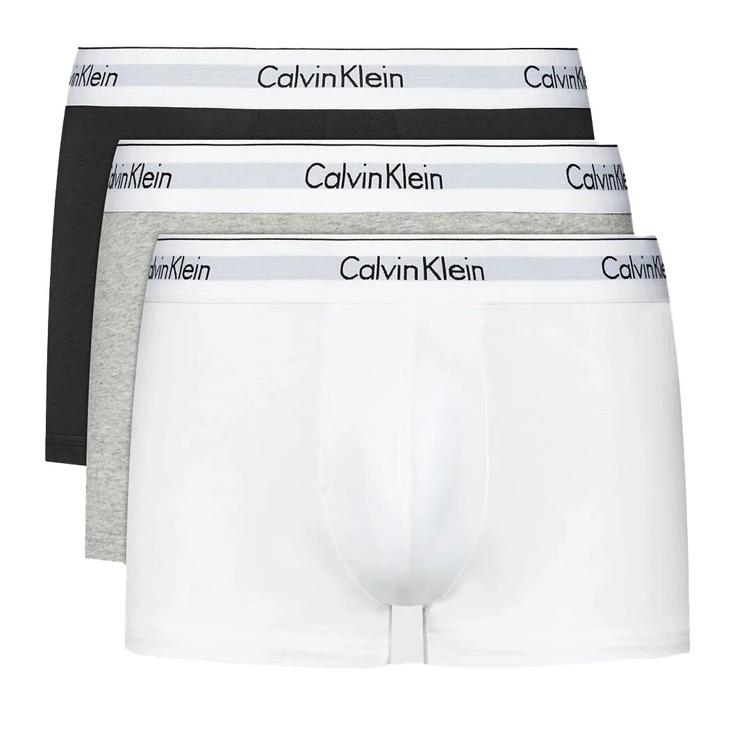 Calvin Klein Modern Cotton Stretch Boxers Black,Grey,White (3 Pack