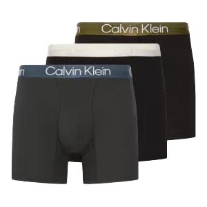 Calvin Klein Modern Structure Boxers Black (3 Pack) - Boinclo ltd - Outlet Sale Under Retail