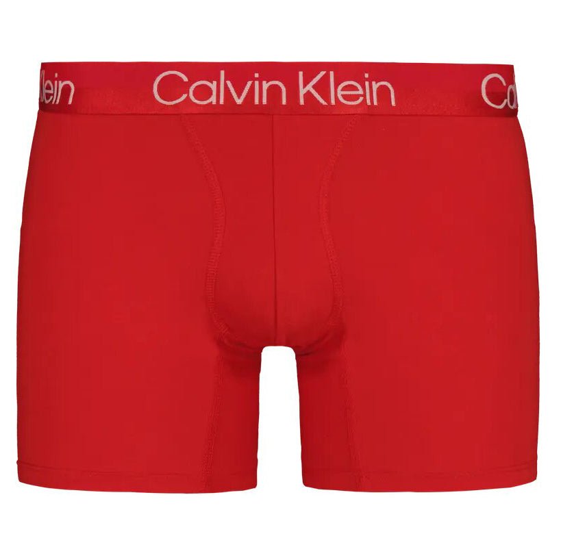 Calvin Klein Modern Structure Boxers Black,Red,Grey (3 Pack) - Boinclo ltd - Outlet Sale Under Retail