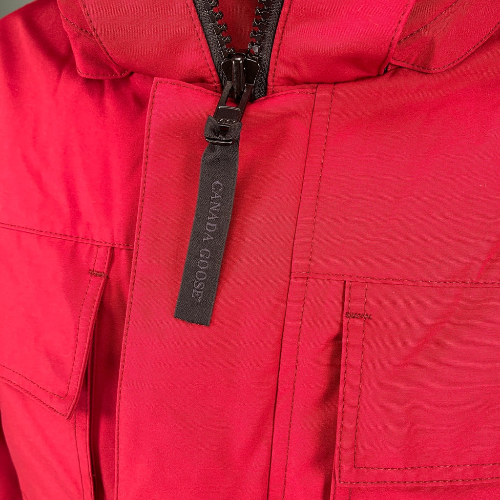 Canada Goose Maitland Padded Parka Jacket Red - Boinclo ltd - Outlet Sale Under Retail