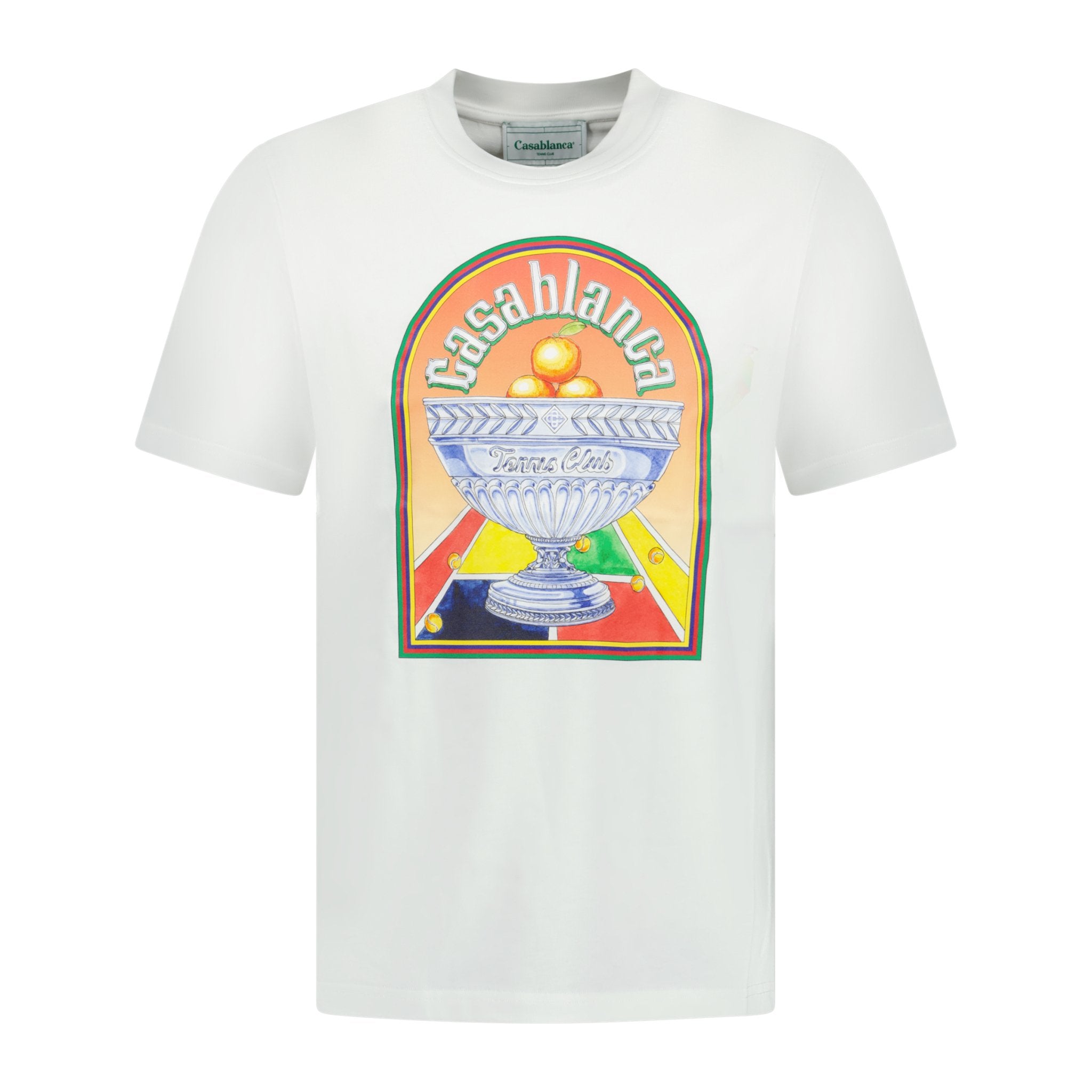Color variation of 'Terrain' D'Orange T-Shirt White