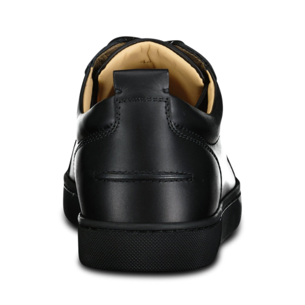 Christian Louboutin 'Junior Spikes' Leather Sneakers Black - Boinclo ltd - Outlet Sale Under Retail