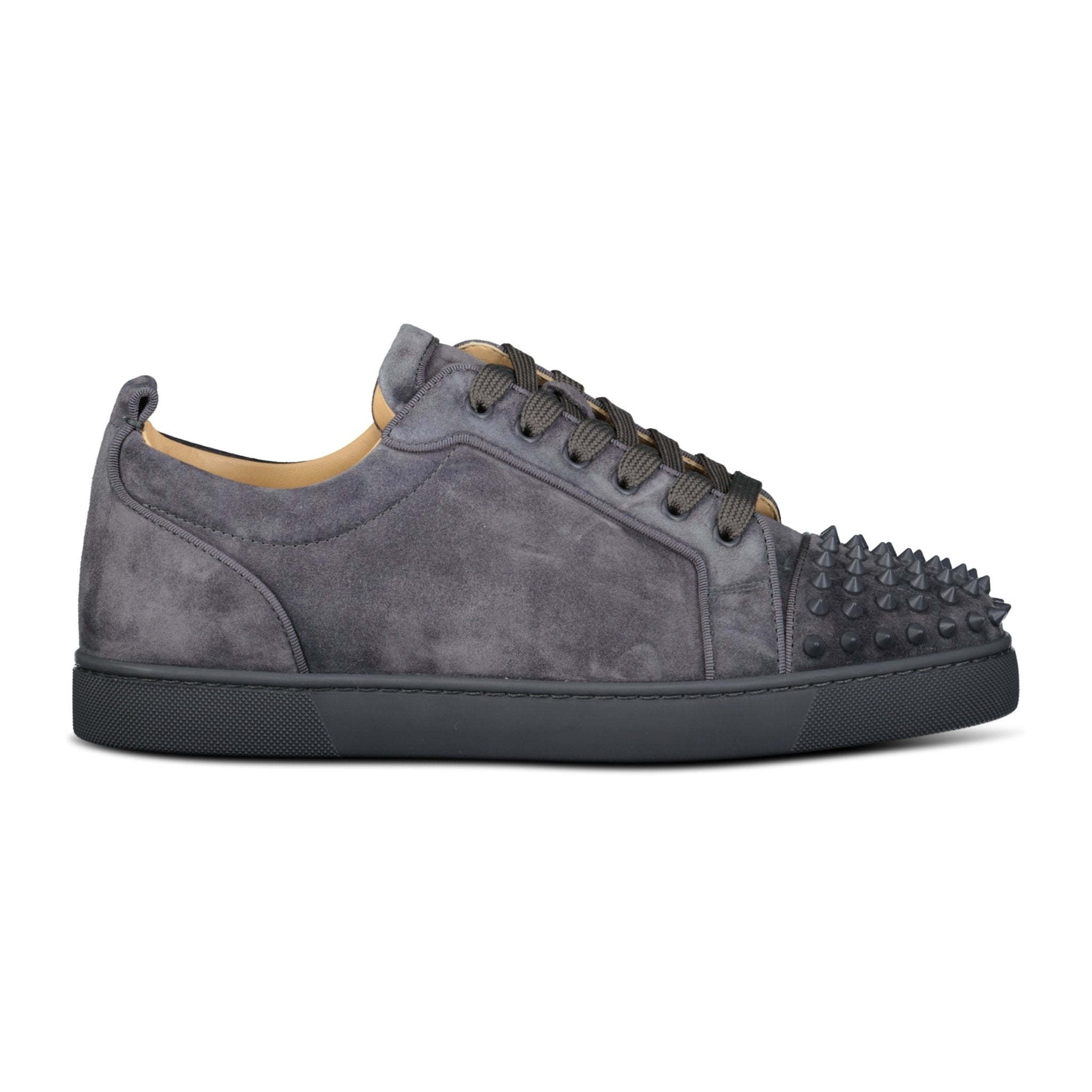 Christian Louboutin 'Junior Spikes' Orlato Sneakers Grey