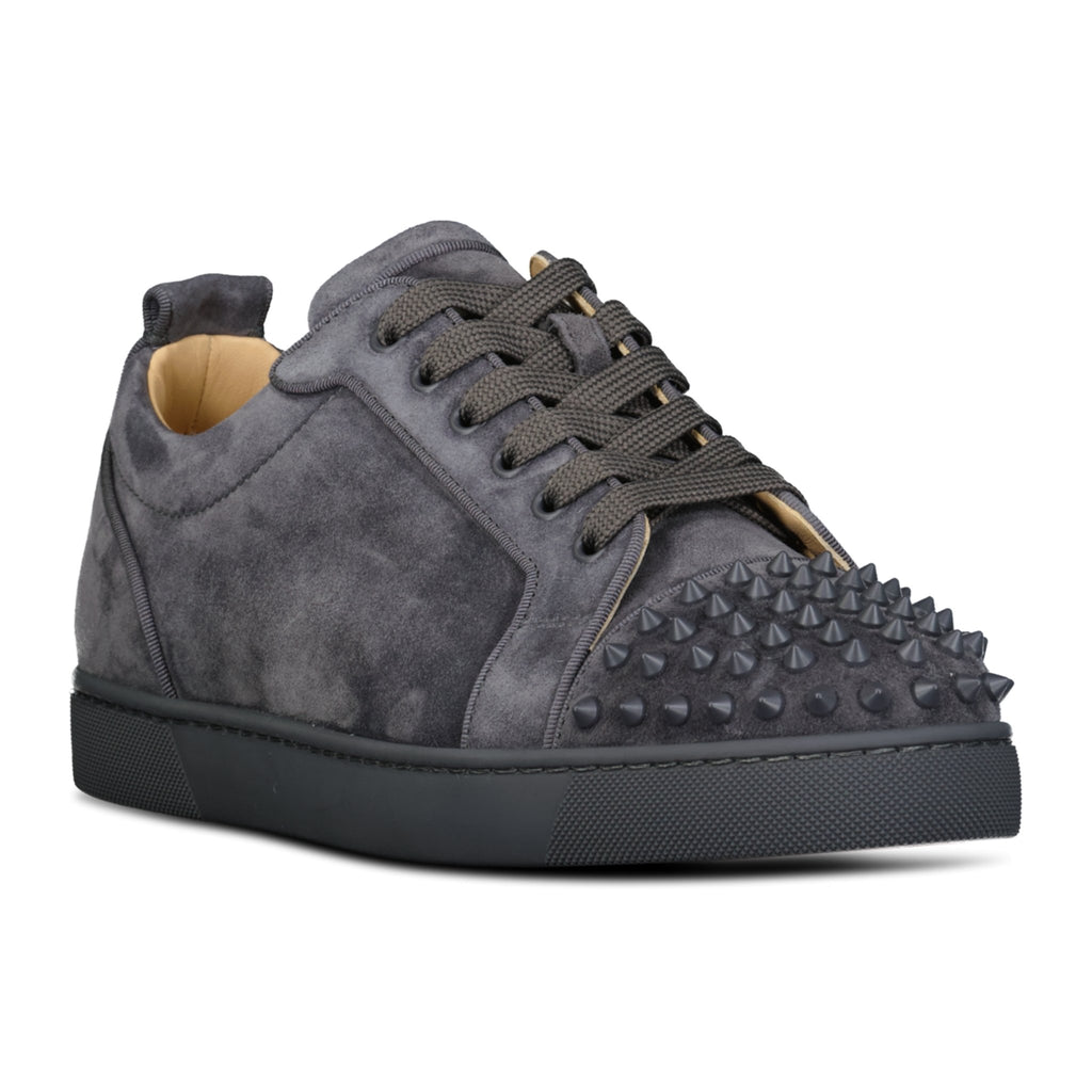 Christian Louboutin 'Junior Spikes' Orlato Sneakers Grey - Boinclo ltd - Outlet Sale Under Retail