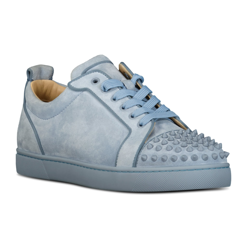 Christian Louboutin 'Junior Spikes' Orlato Sneakers Light Blue - Boinclo ltd - Outlet Sale Under Retail