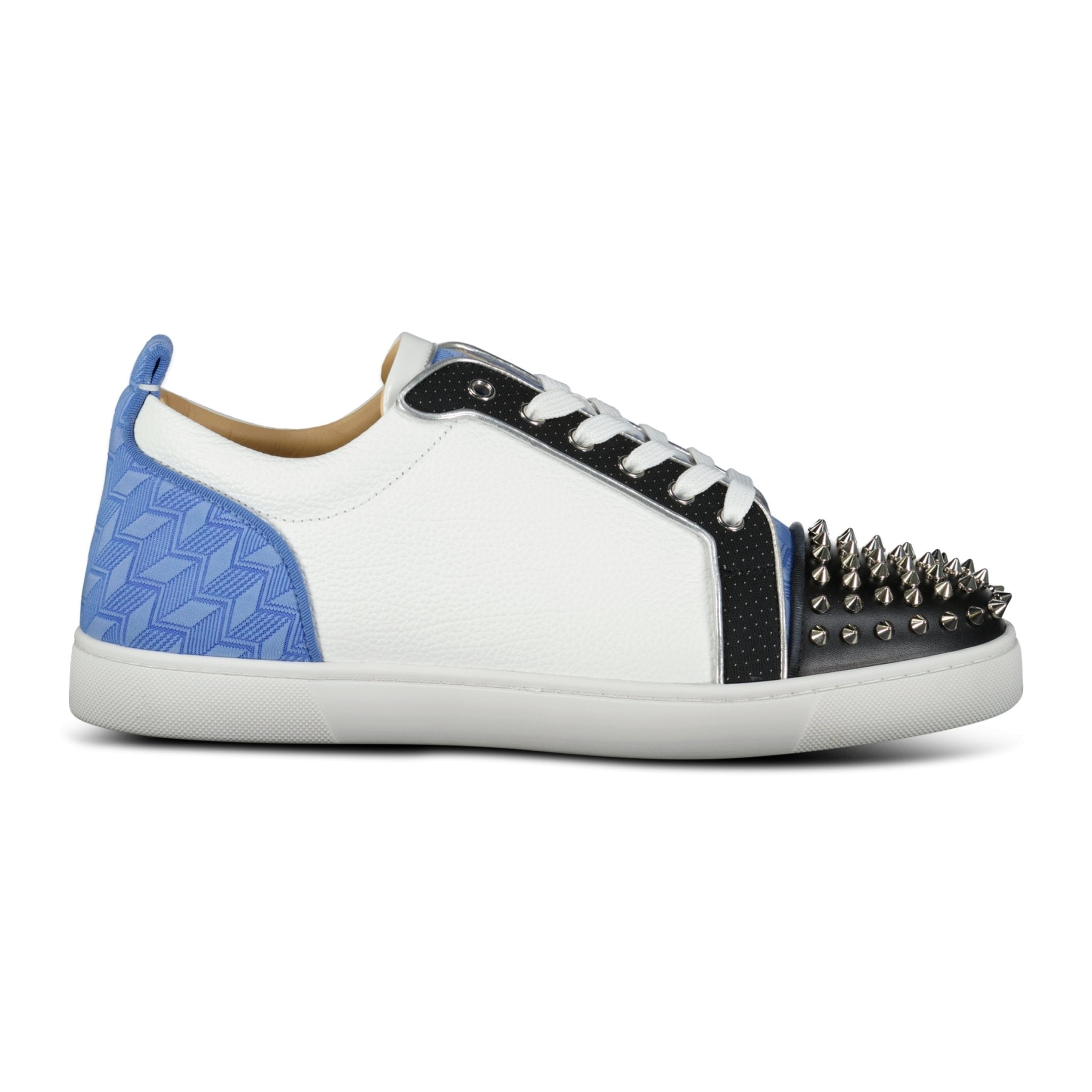 Christian Louboutin 'Junior Spikes' Orlato Sneakers White