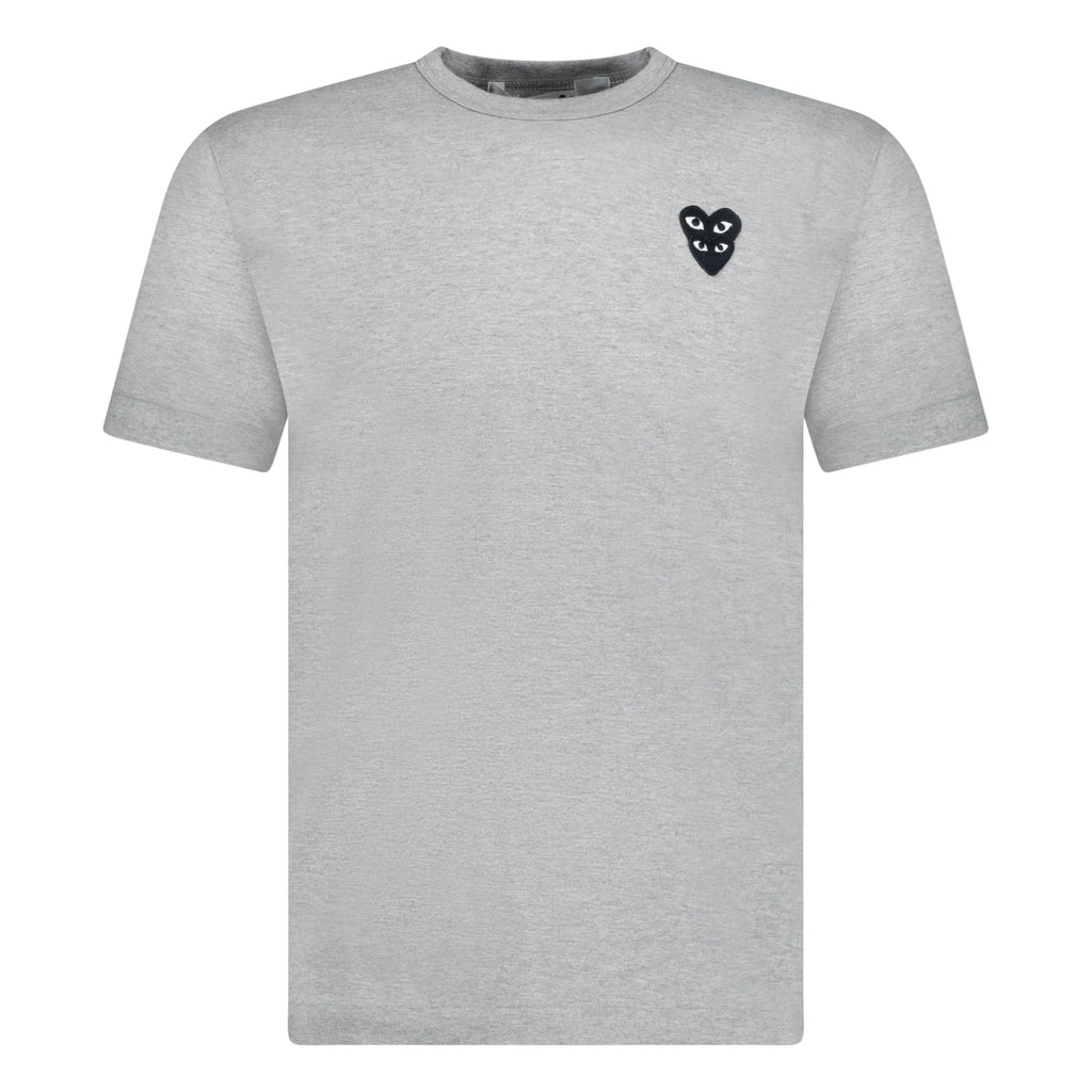 Comme Des Garcons Black Heart Logo T-Shirt Grey - Boinclo ltd - Outlet Sale Under Retail