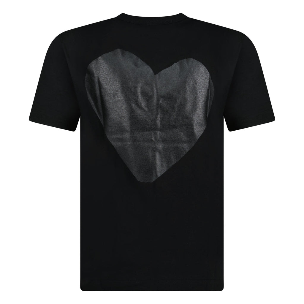 Comme Des Garcons Black Heart Print T-Shirt Black - Boinclo ltd - Outlet Sale Under Retail