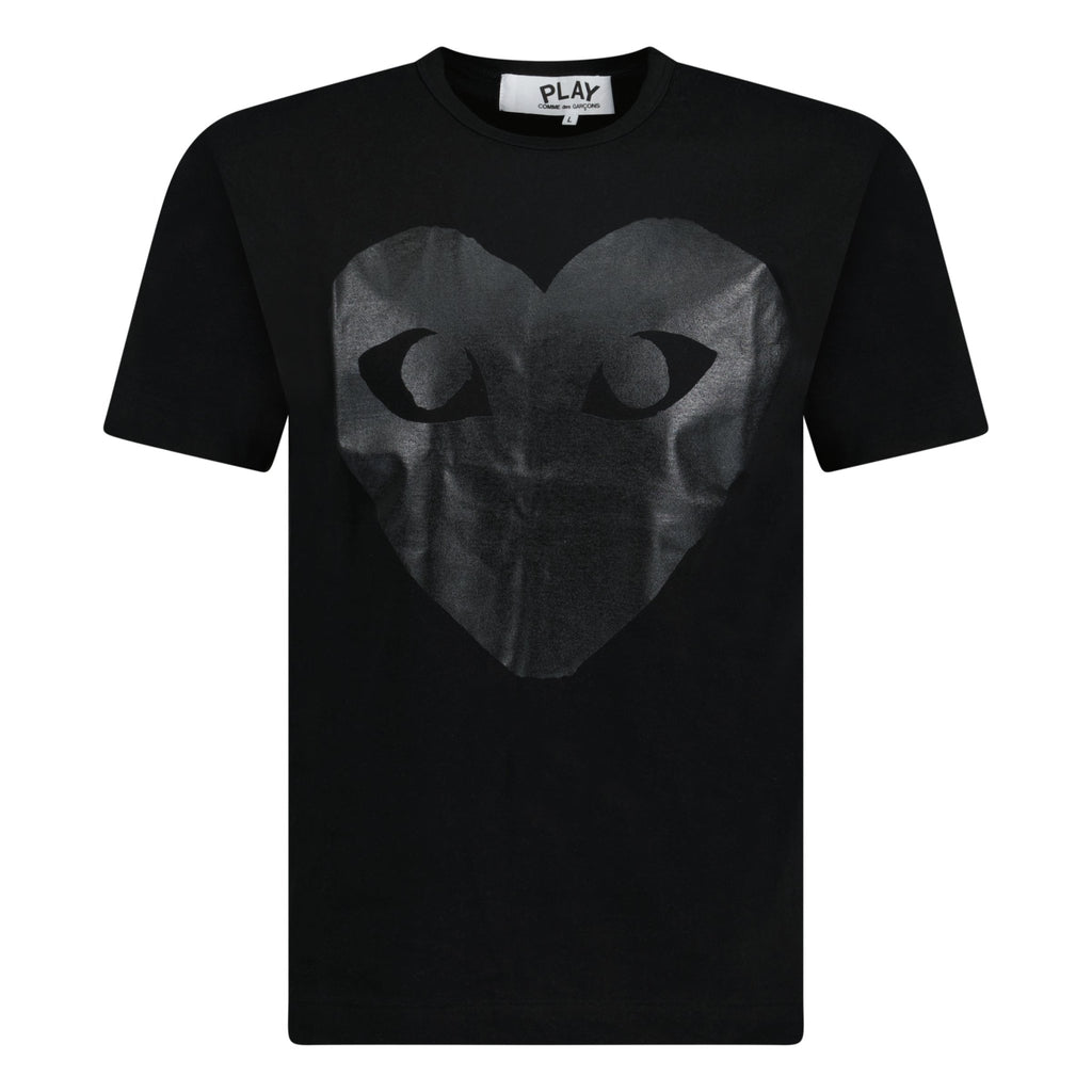 Comme Des Garcons Black Heart Print T-Shirt Black - Boinclo ltd - Outlet Sale Under Retail