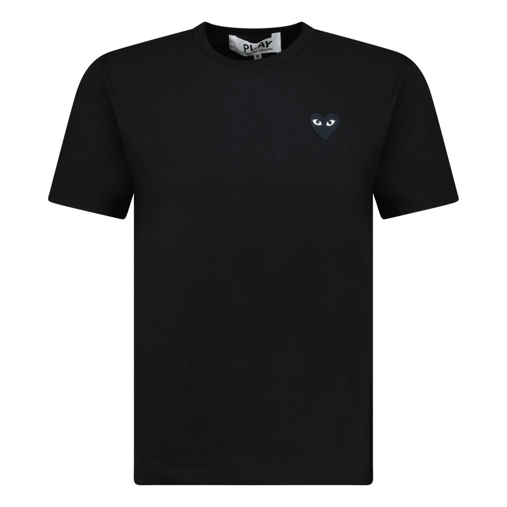 Comme Des Garcons Black Stitch Heart T-Shirt Black - Boinclo ltd - Outlet Sale Under Retail