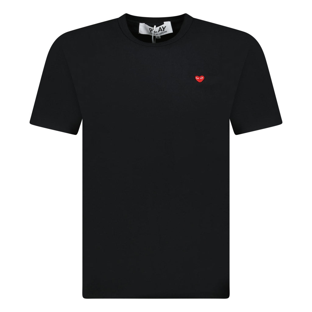 Comme Des Garcons Small Stitch Heart T-Shirt Black - Boinclo ltd - Outlet Sale Under Retail