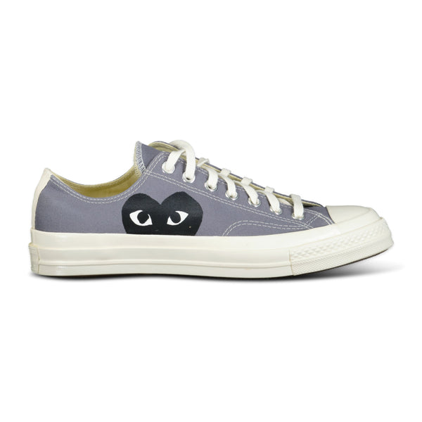 Comme Des Garcons Play X Converse Chuck Taylor Low Trainers Grey Outlet Sale Always Under Retail Boinclo