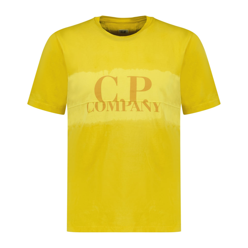 CP Company 24/1 Tie-Dye T-Shirt Yellow - Boinclo ltd - Outlet Sale Under Retail