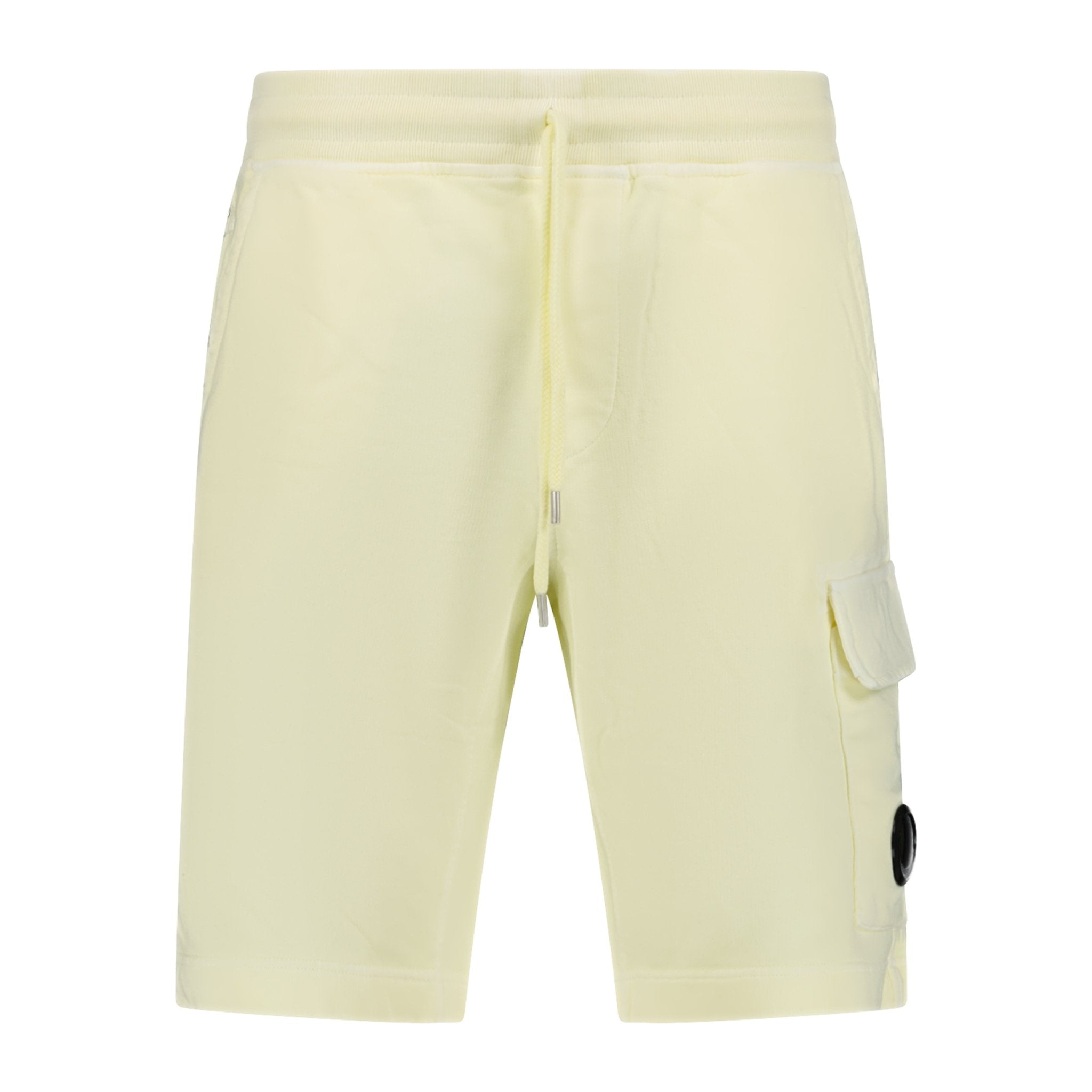 CP Company Bermuda Cotton Shorts Yellow