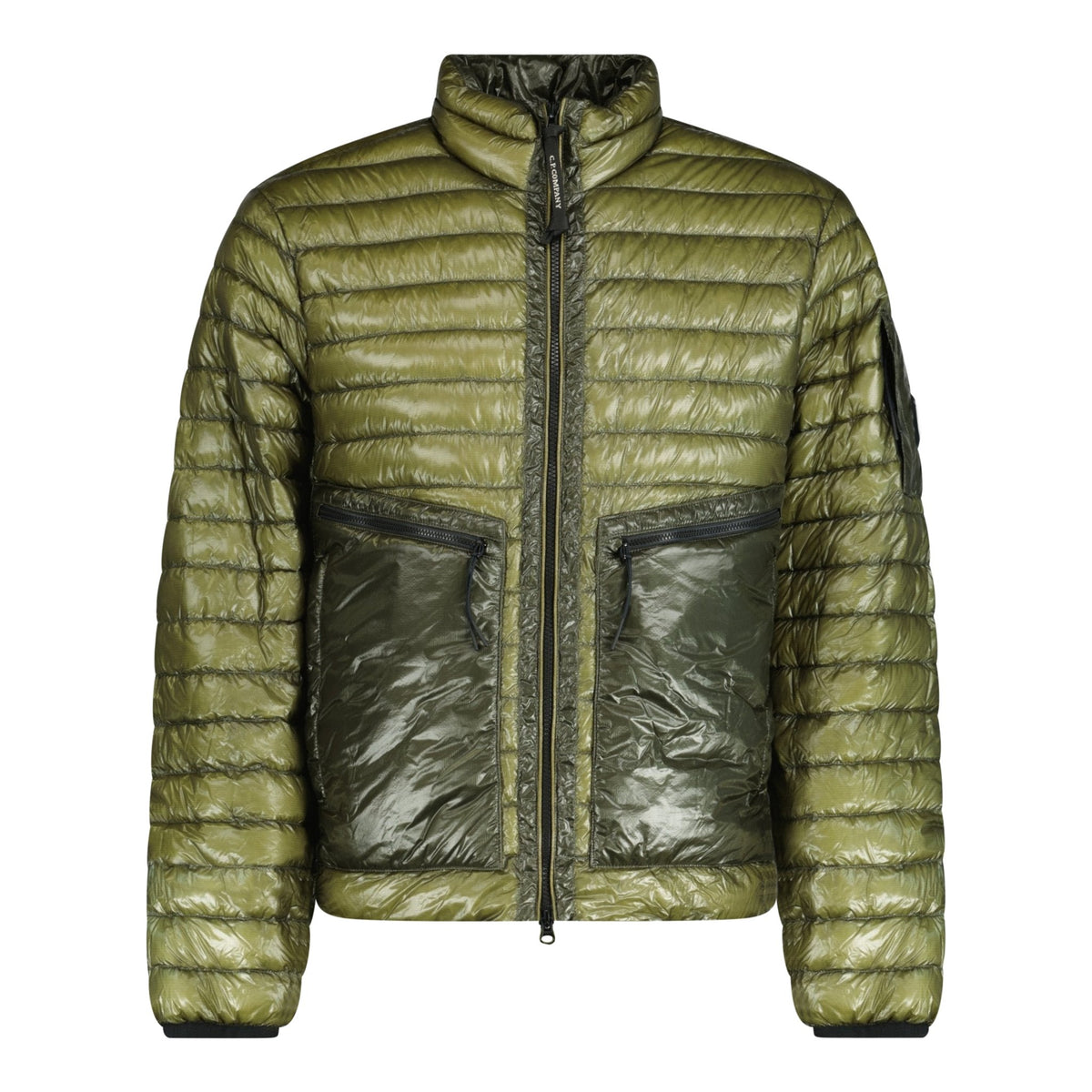 CP Company D.D. Shell Down Jacket Martini Green | Boinclo ltd | Outlet Sale