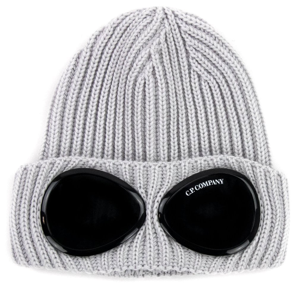 CP Company Goggle Beanie Hat Sandshell Grey - Boinclo ltd - Outlet Sale Under Retail