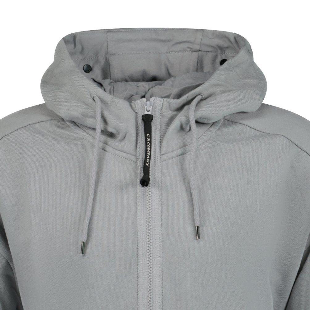 CP Company Goggle Hood Zip-Up Sweatshirt Grey - Boinclo ltd - Outlet Sale Under Retail