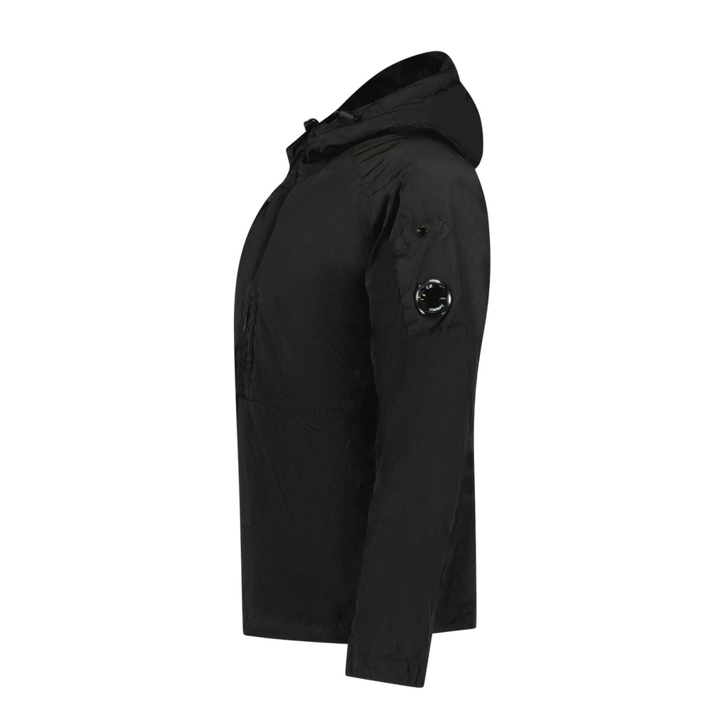 CP Company Hooded Overshirt Half Zip Black - Boinclo ltd - Outlet Sale Under Retail