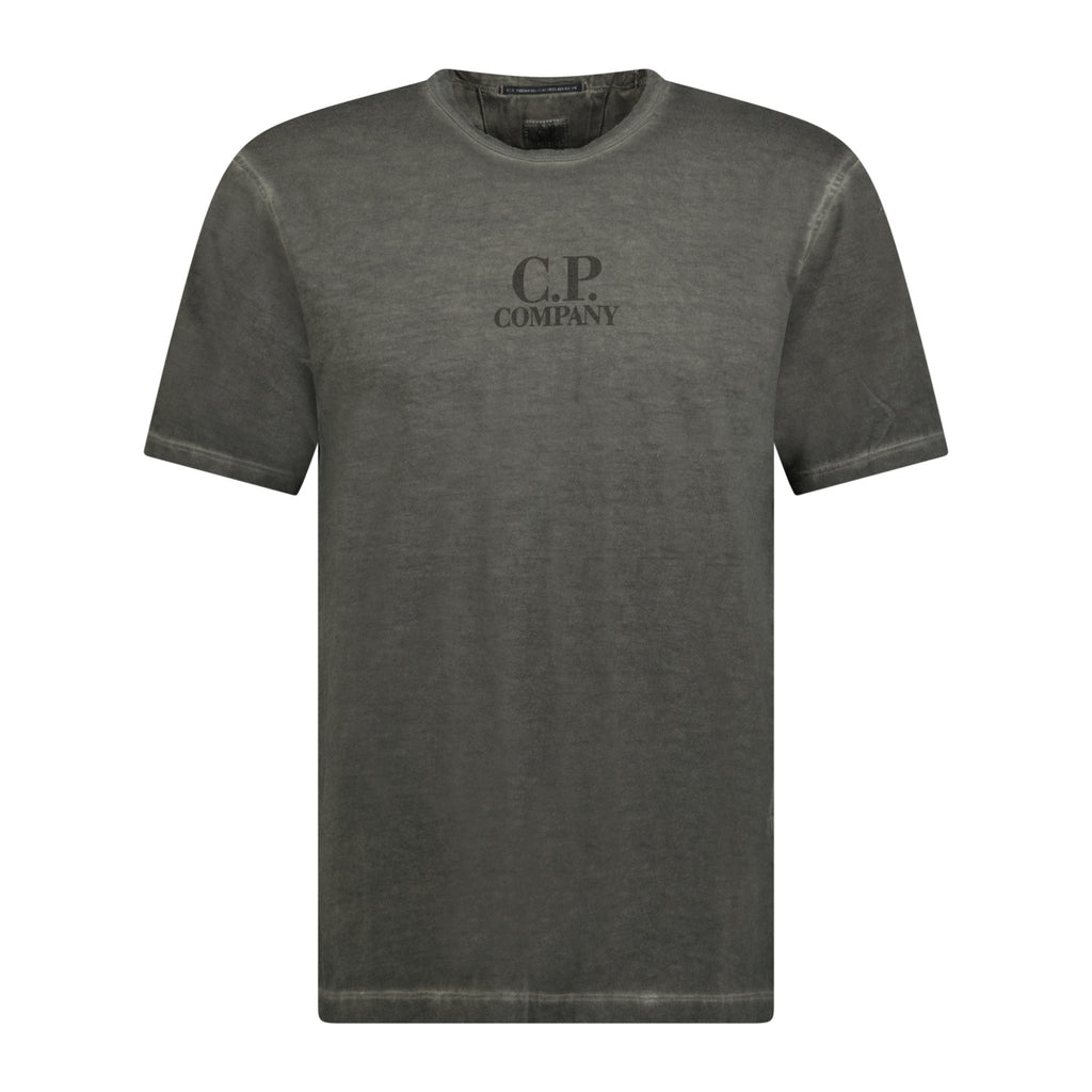 CP Company I.C.E Logo-Print T-Shirt Black - Boinclo ltd - Outlet Sale Under Retail