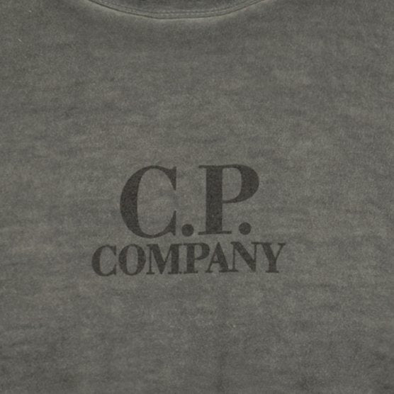 CP Company I.C.E Logo-Print T-Shirt Black - Boinclo ltd - Outlet Sale Under Retail