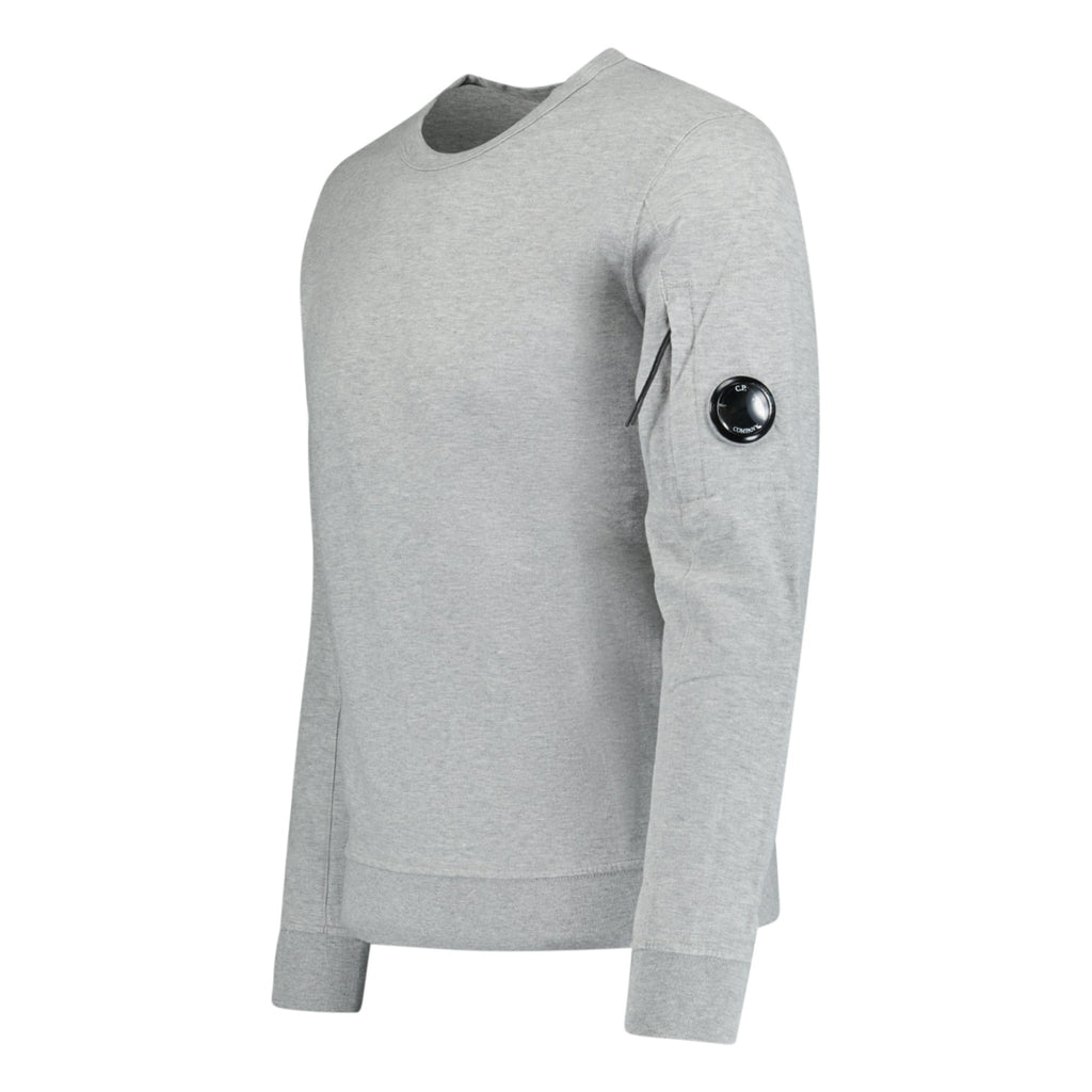 CP Company Lens Light Fleece Sweatshirt Grey - Boinclo ltd - Outlet Sale Under Retail