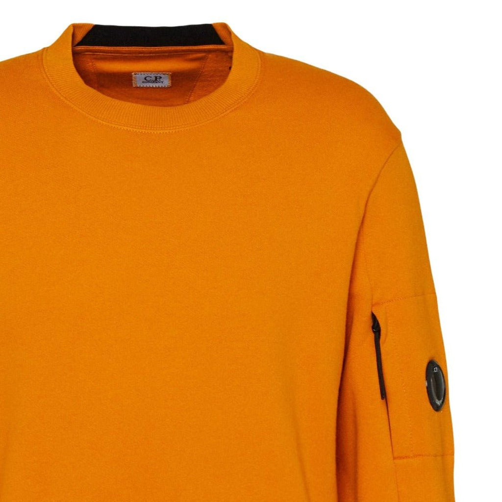 CP Company Lens Logo Sweatshirt Desert Sun - Boinclo ltd - Outlet Sale Under Retail