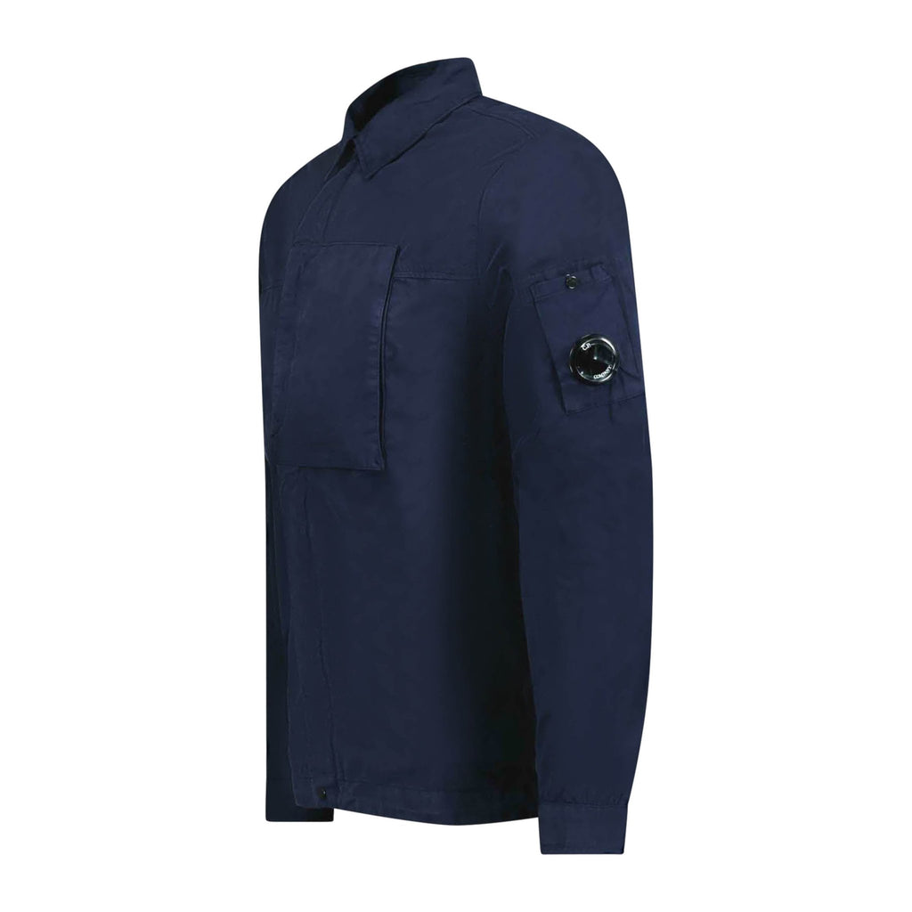 CP Company Lens Pocket Overshirt Jacket Navy - Boinclo ltd - Outlet Sale Under Retail