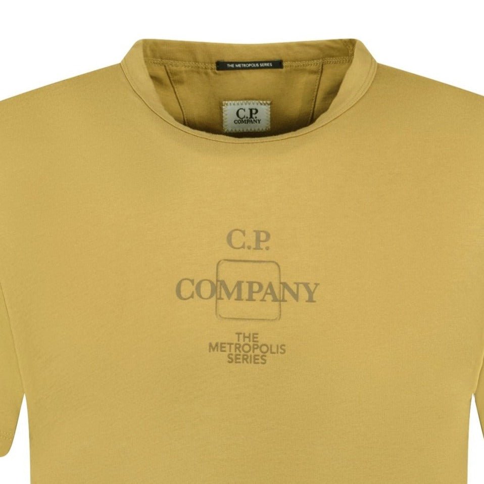 CP Company Metropolis T-Shirt Cumin - Boinclo ltd - Outlet Sale Under Retail