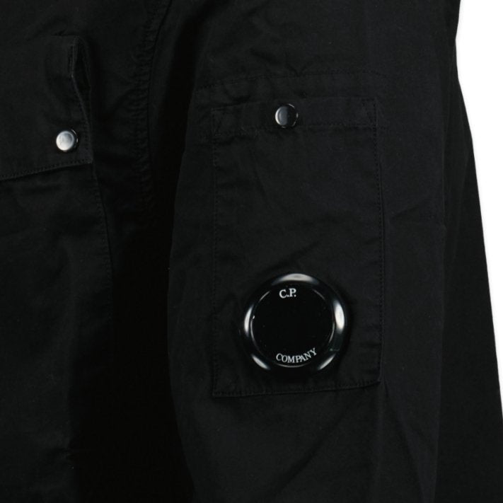 CP Company Overshirt Half Zip Black - Boinclo ltd - Outlet Sale Under Retail