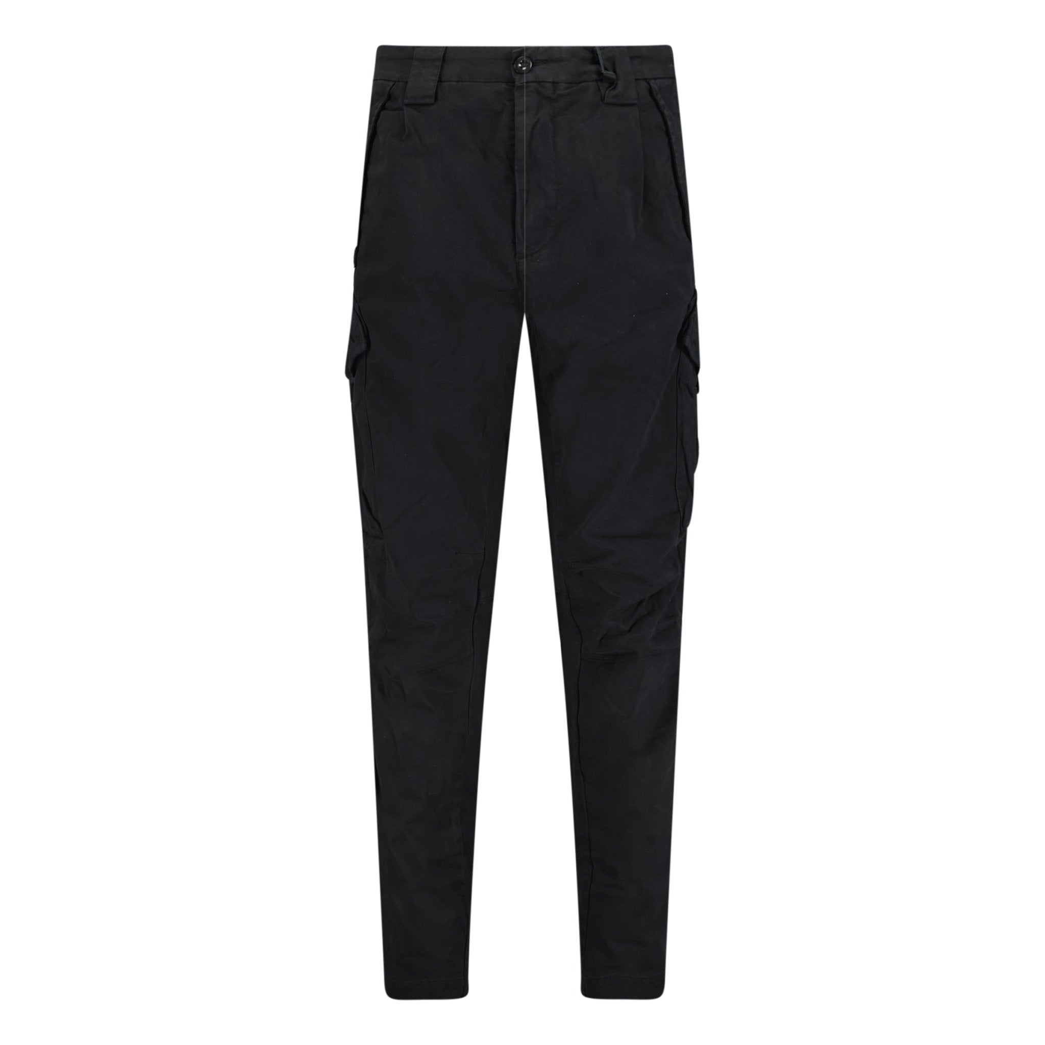 Color variation of Stretch Sateen Cargo Pants Black