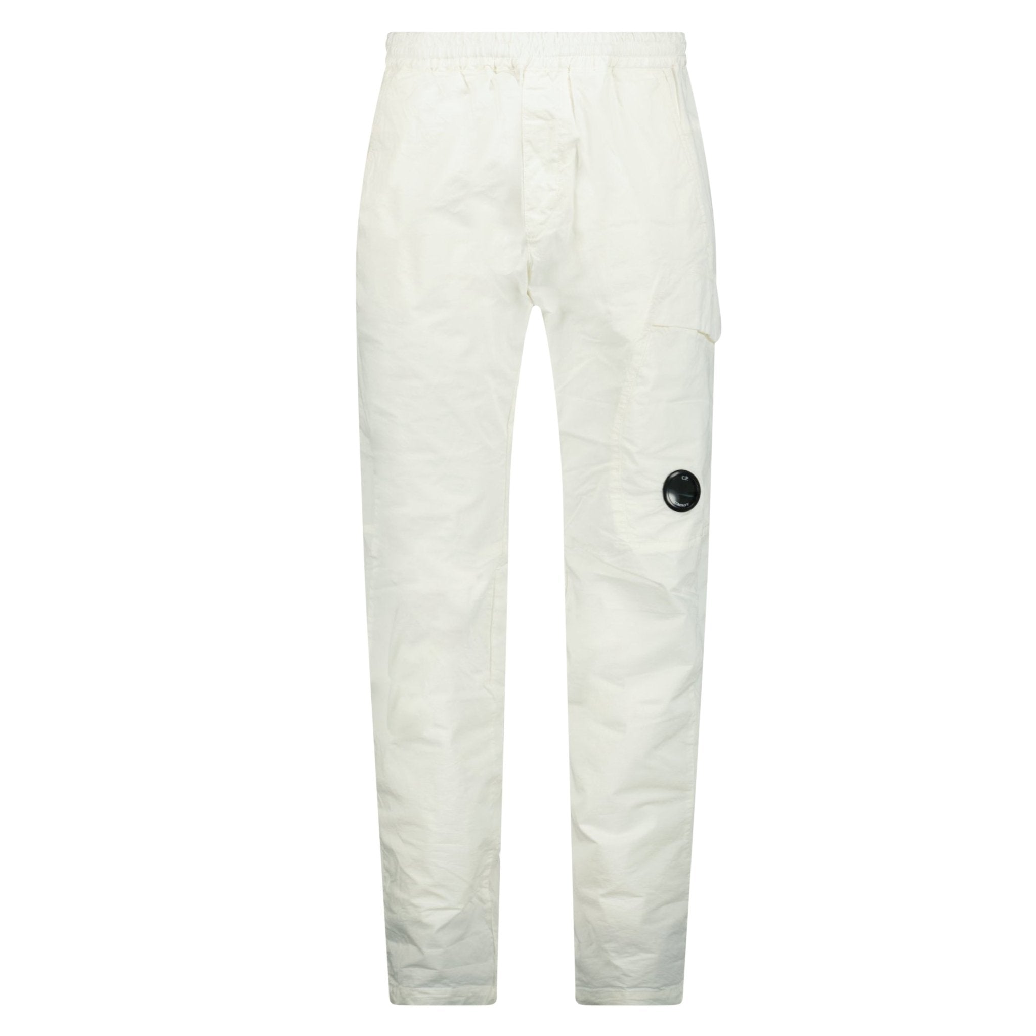 CP Company Twill Stretch Cargo Pants White