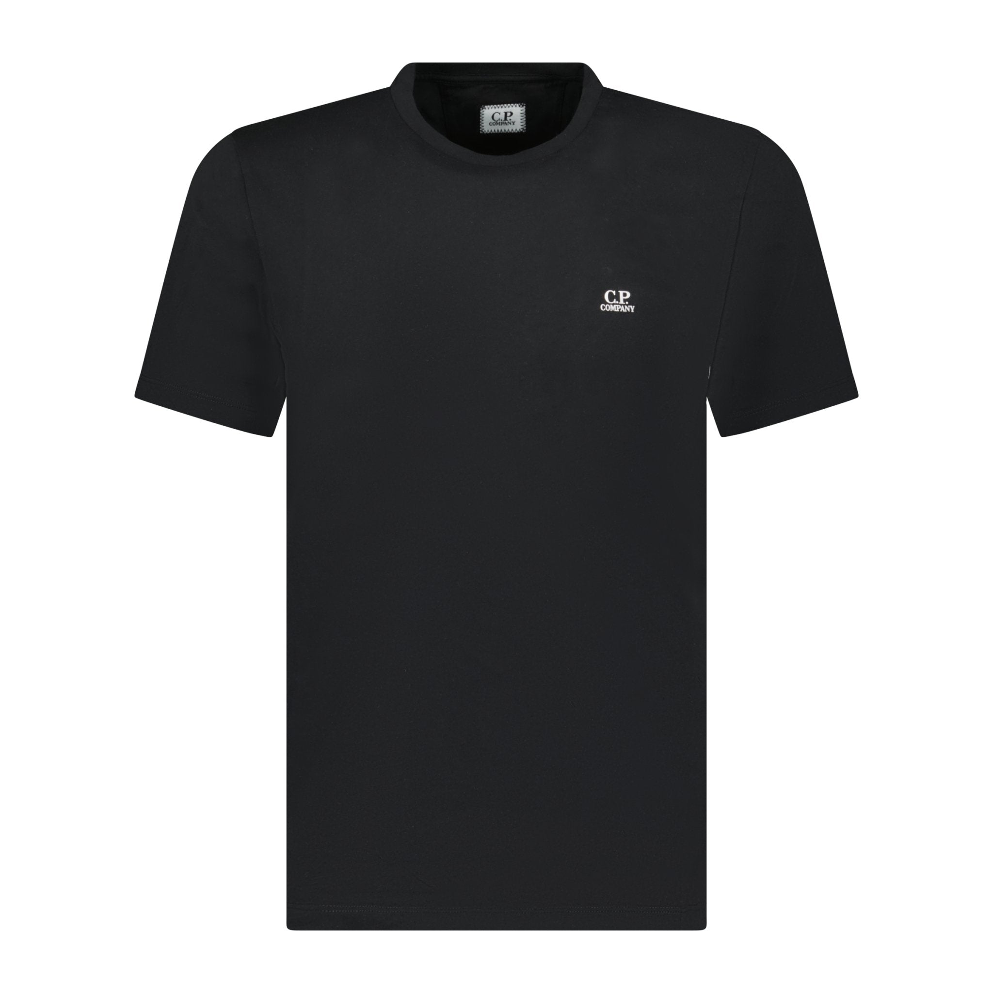CP Company Writing Logo Crew T-Shirt Black