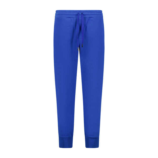 Dolce & Gabbana Logo Plaque Sweatpants Blue - Boinclo ltd - Outlet Sale Under Retail