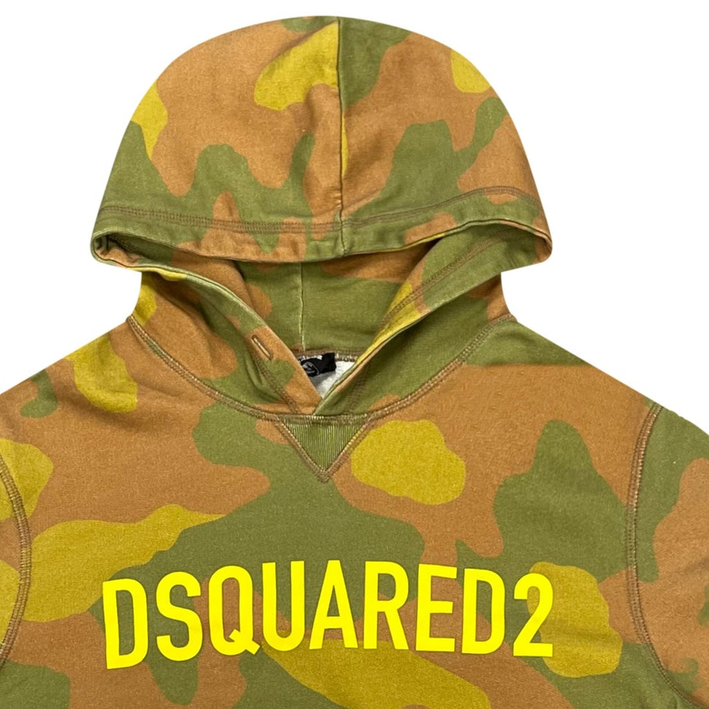 (Kids) Dsquared2 Hooded Sweatshirt Camo - Boinclo ltd - Outlet Sale Under Retail