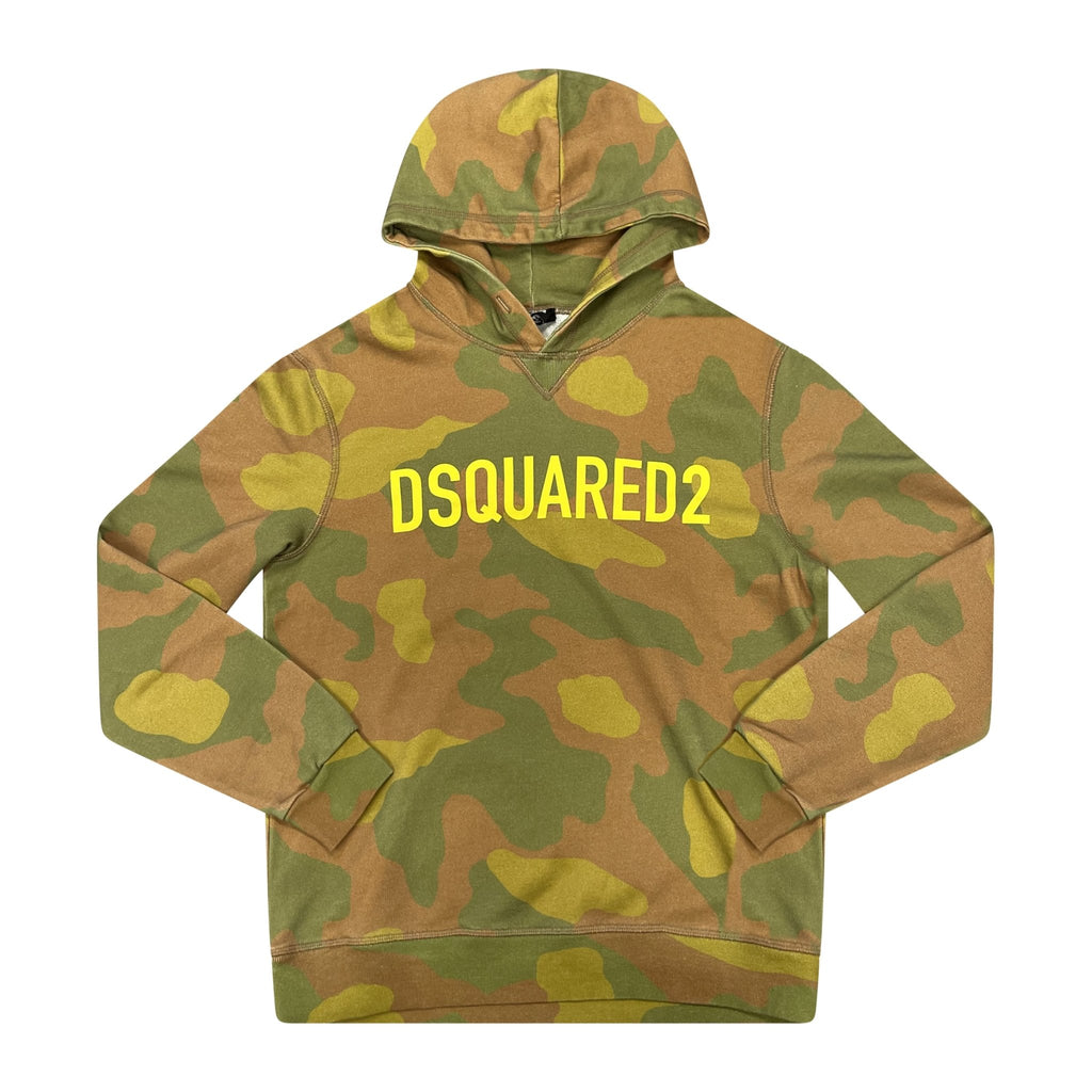 (Kids) Dsquared2 Hooded Sweatshirt Camo - Boinclo ltd - Outlet Sale Under Retail