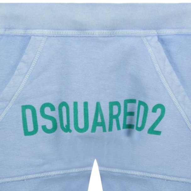 DSquared2 Logo Print Sweat Pants Light Blue - Boinclo ltd - Outlet Sale Under Retail