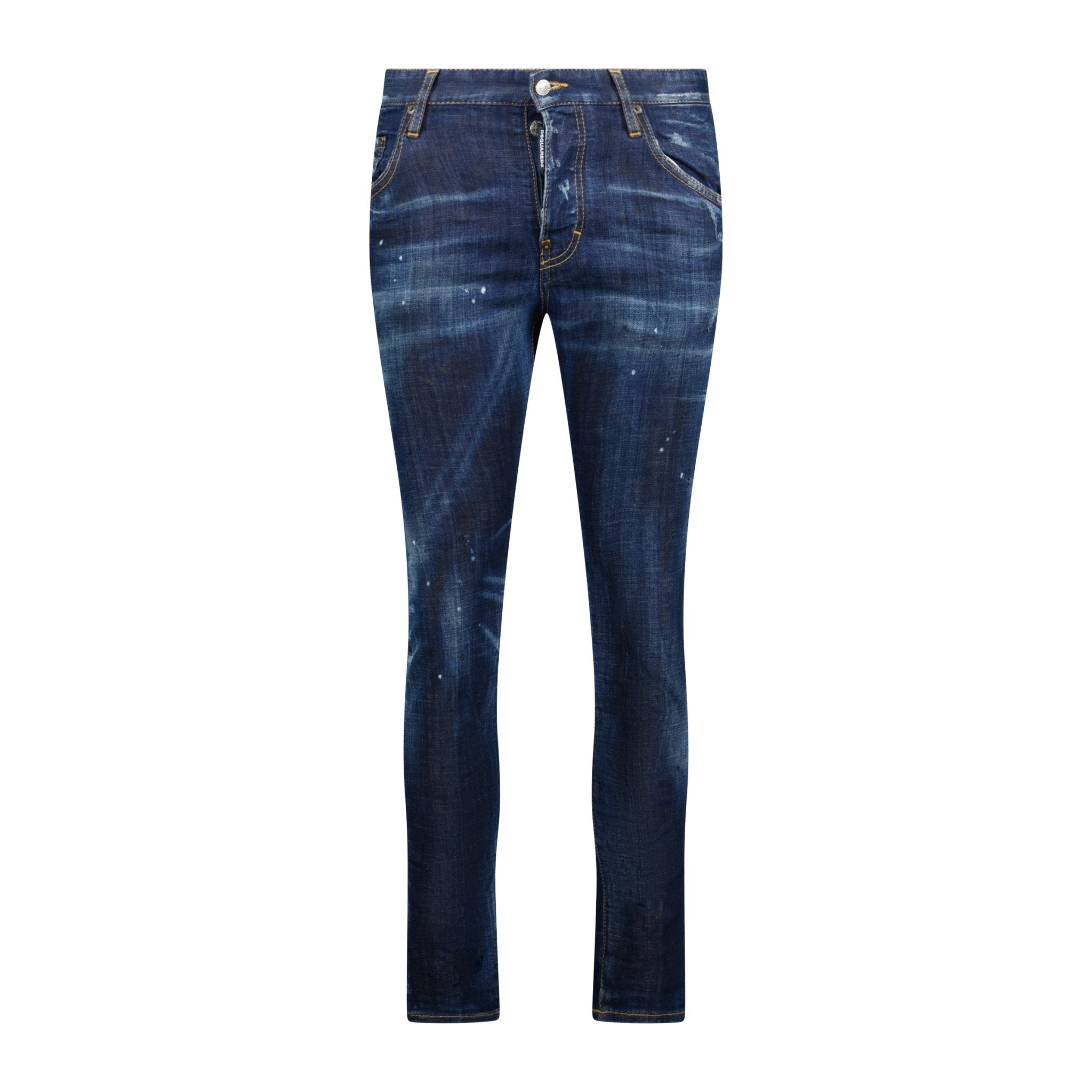 DSquared2 'Skater' Distressed Slim Fit Jeans Blue