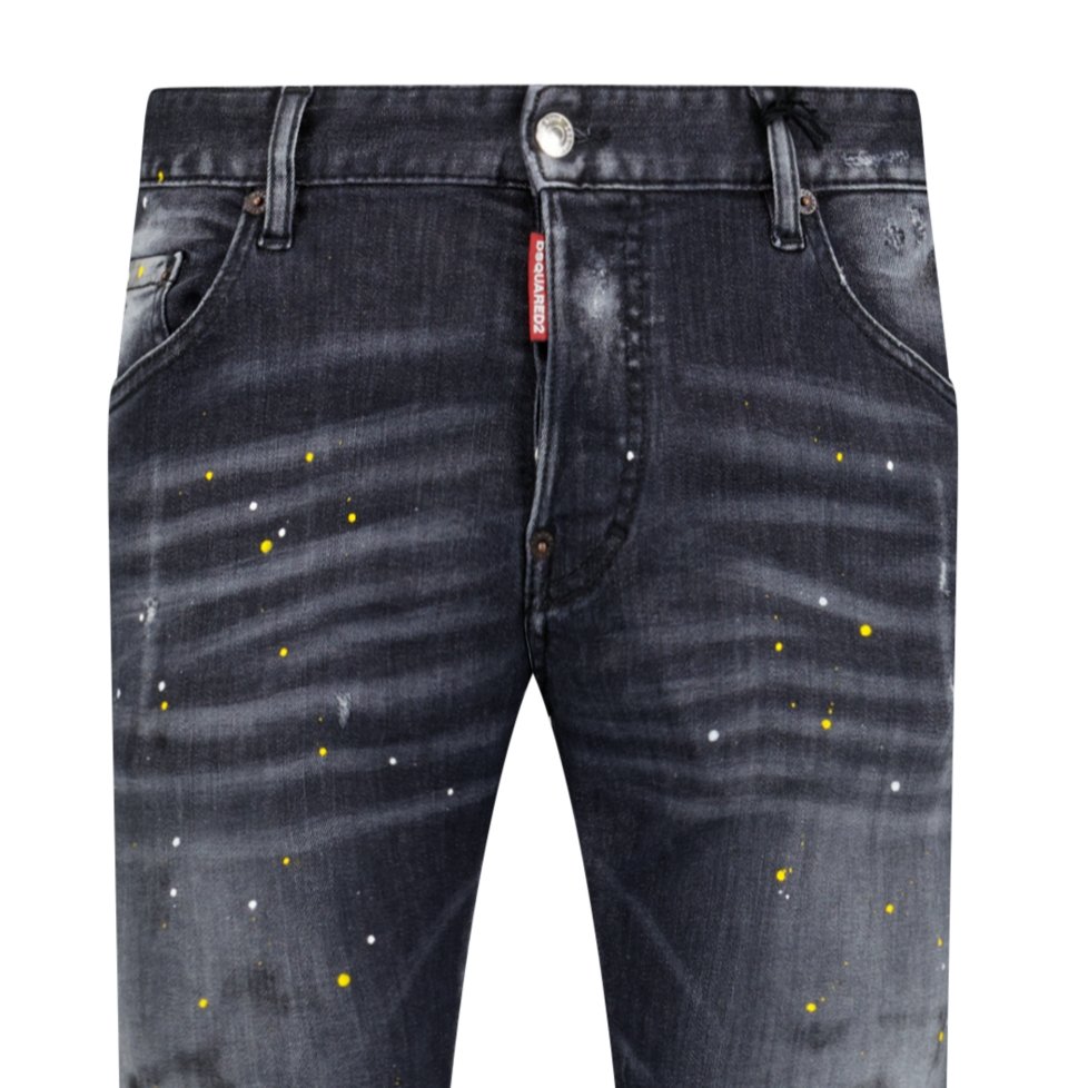DSquared2 'Skater' Ibrahmovic Slim Fit Jeans Black - Boinclo ltd - Outlet Sale Under Retail