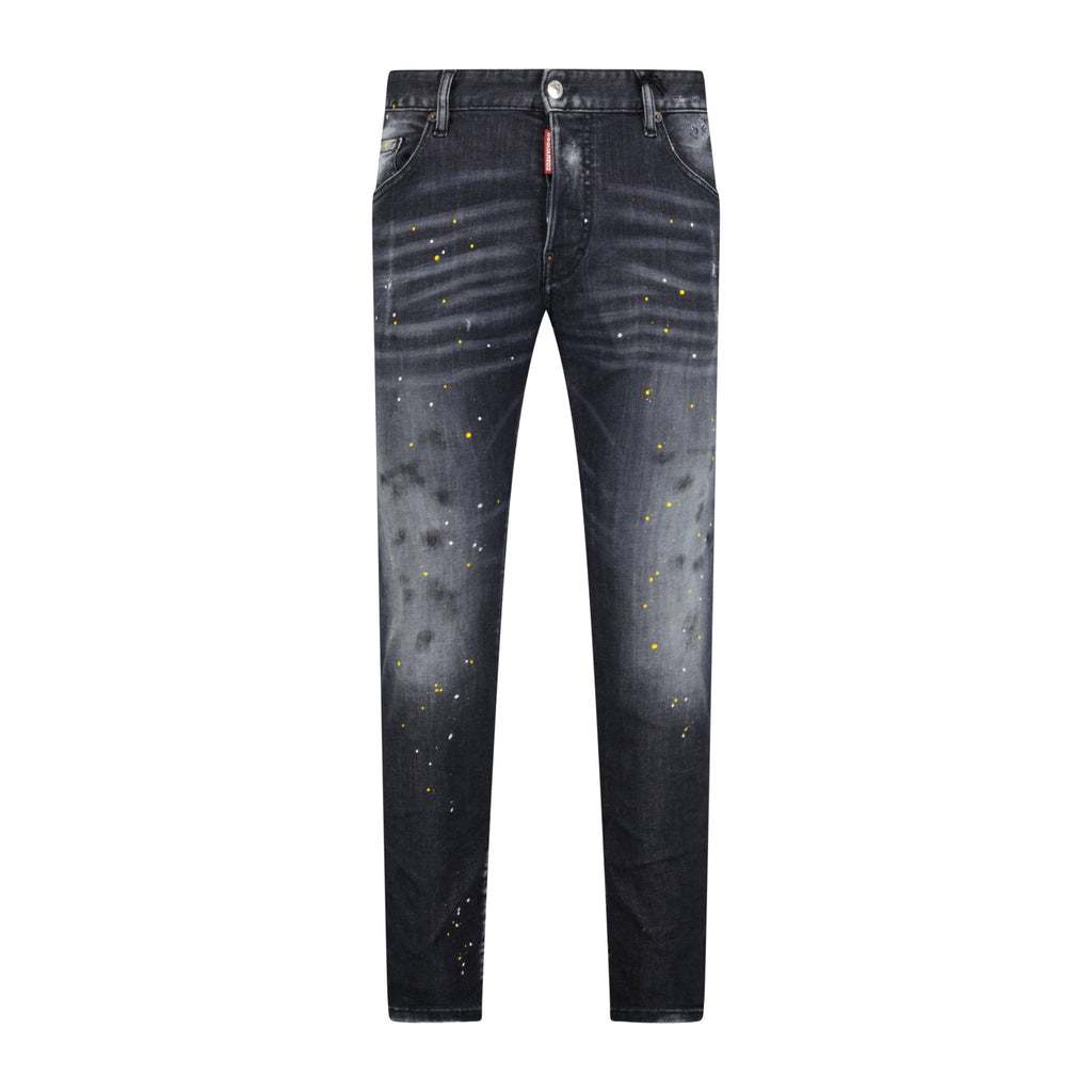 DSquared2 'Skater' Ibrahmovic Slim Fit Jeans Black - Boinclo ltd - Outlet Sale Under Retail