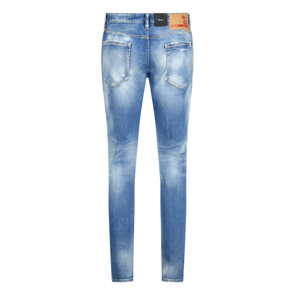 DSquared2 'Slim' Jeans Blue - Boinclo ltd - Outlet Sale Under Retail