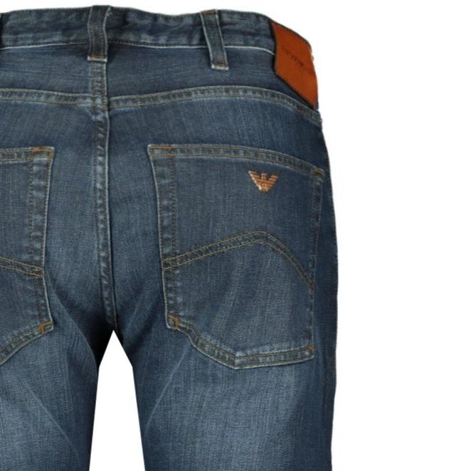 Emporio Armani Jeans J45 Slim Fit Dark Blue Fade - Boinclo ltd - Outlet Sale Under Retail