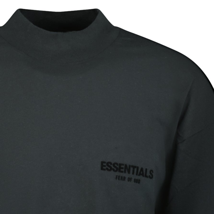 Essentials X Fear of God Long Sleeve T-Shirt Stretch Limo Black - Boinclo ltd - Outlet Sale Under Retail