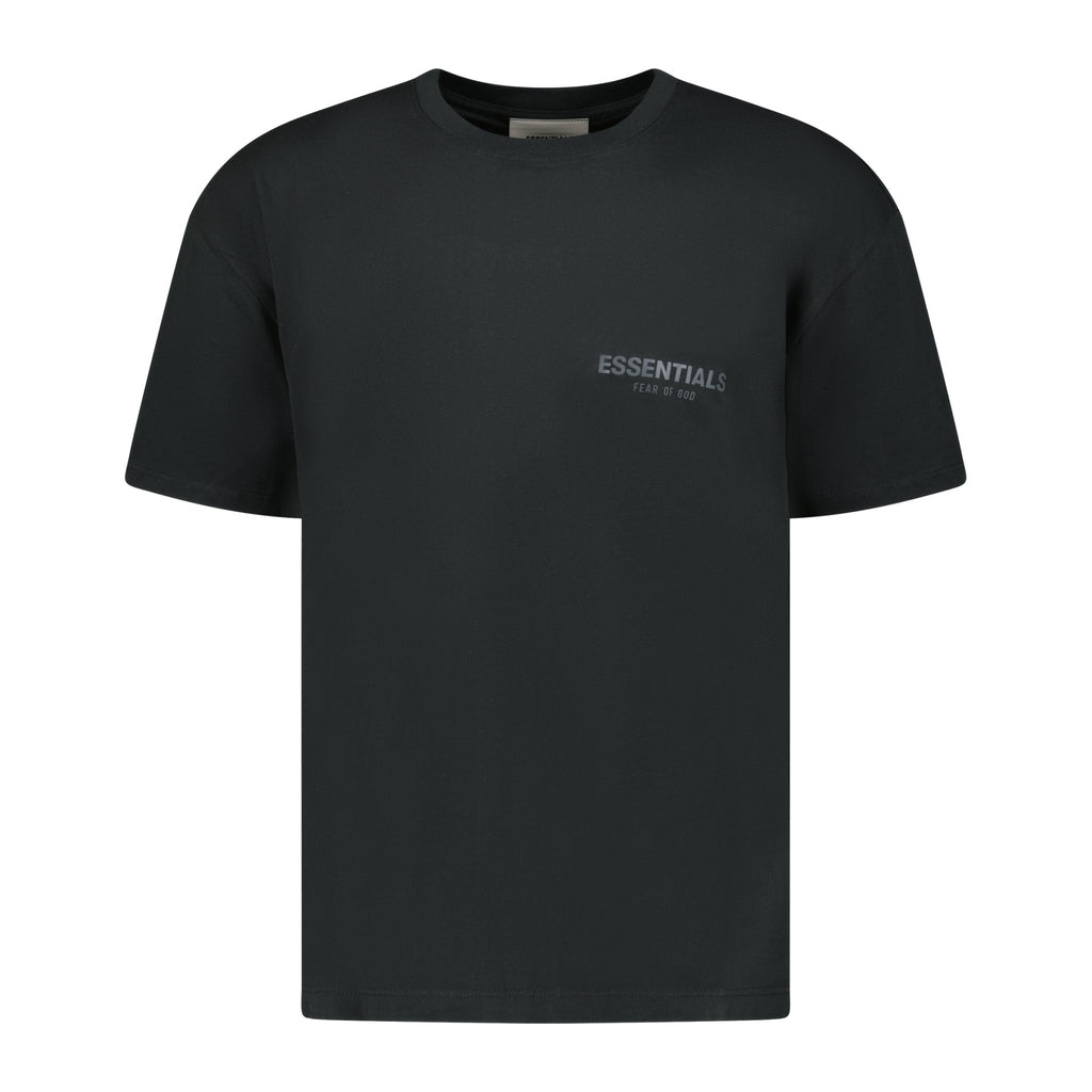 Essentials X Fear of God Reflective Logo T-shirt Stretch Limo Black - Boinclo ltd - Outlet Sale Under Retail