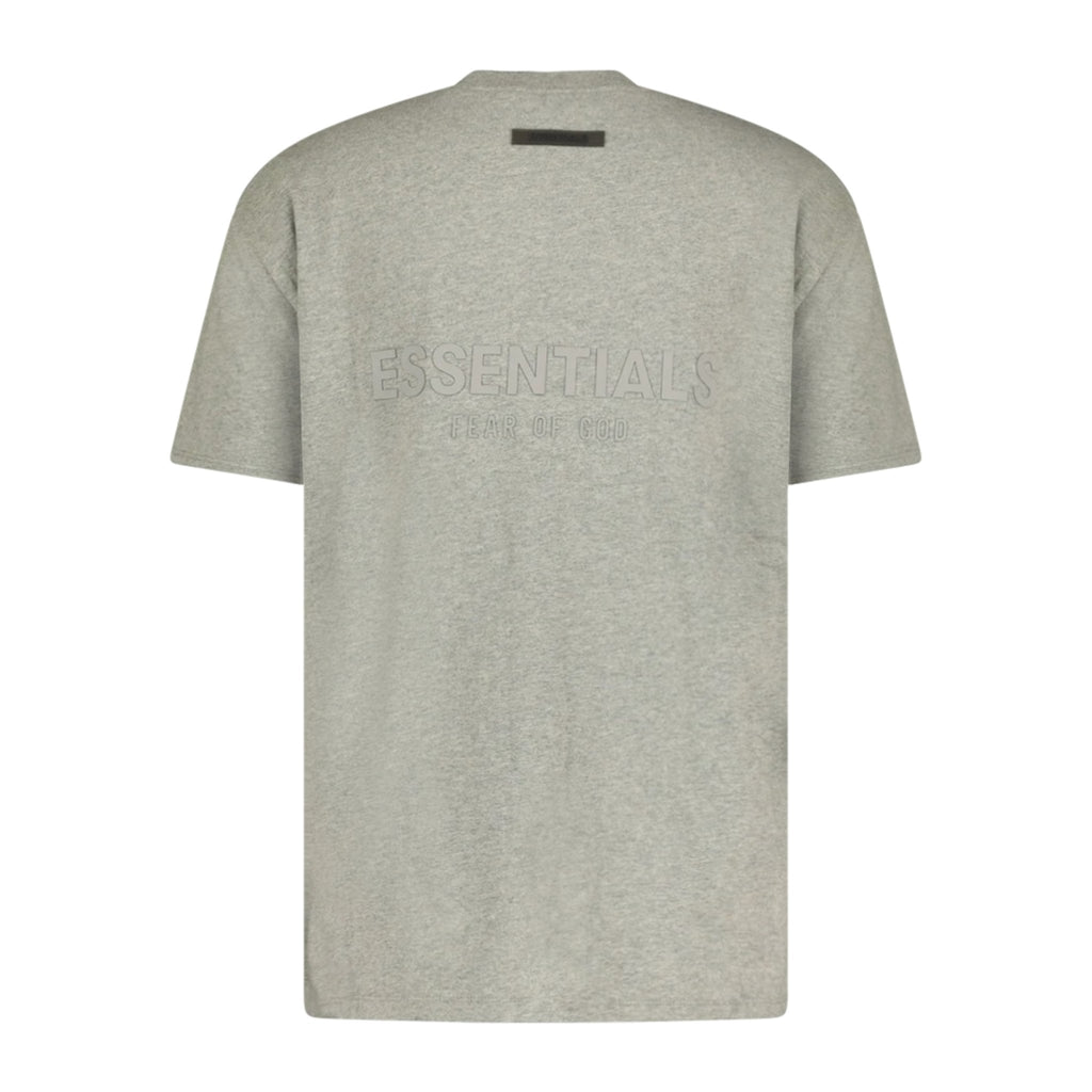 Essentials X Fear of God T-Shirt Dark Heather Oatmeal (Grey) - Boinclo ltd - Outlet Sale Under Retail