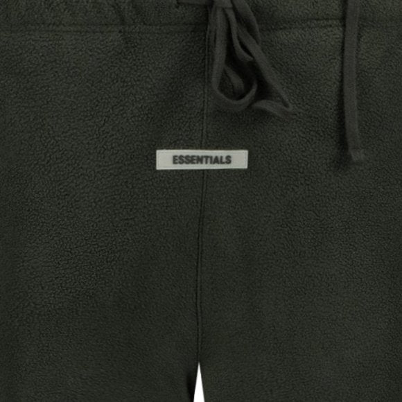 Essentials X Fear of God Black Polar Fleece Lounge Pants - Boinclo ltd - Outlet Sale Under Retail